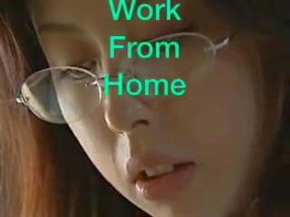 Werk van thuis: chinees koppel porno video- 47