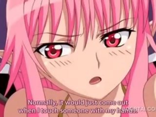 Ροζ μαλλιά με πλούσιο στήθος hentai fairy χορήγηση χτύπημα δουλειά